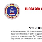 October 2013 Newsletter